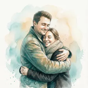 Wasserfarbe Illustration - Cinematisch