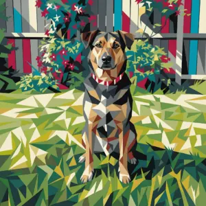 Geometrisch - Elfenbein-Horizonte