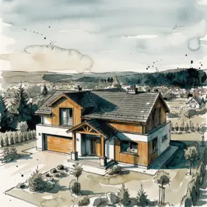 Tintenzeichnung - Cinematisch