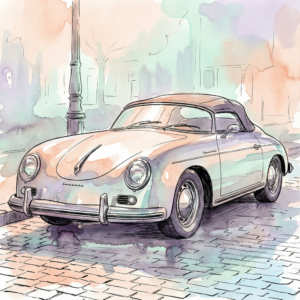 Tintenzeichnung - Pastell