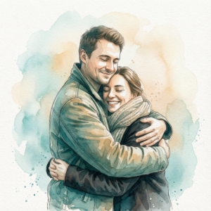 Wasserfarbe Illustration - Cinematisch