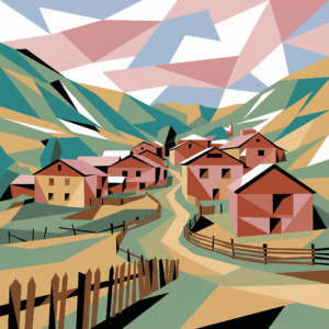 Geometrisch - Wüstenlandschaft