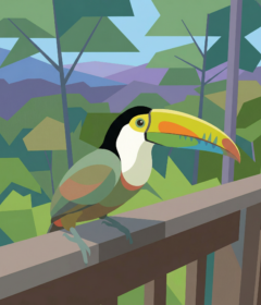 Starke Vektorzeichnung