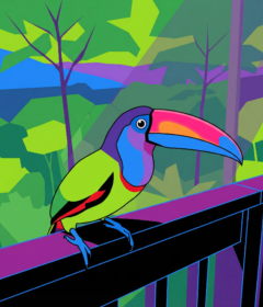 Starke Vektorzeichnung